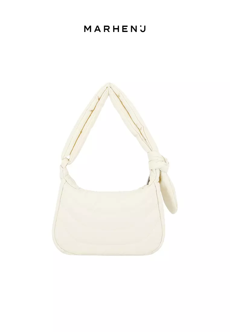 MARO MINI Nylon Crossbody Bag Ivory