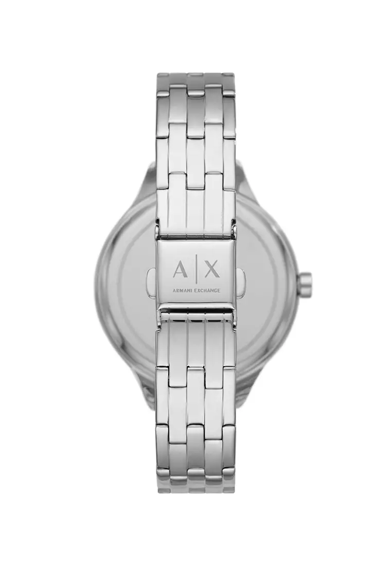 Buy Armani Exchange Harper Silver Stainless Steel Watch AX5600