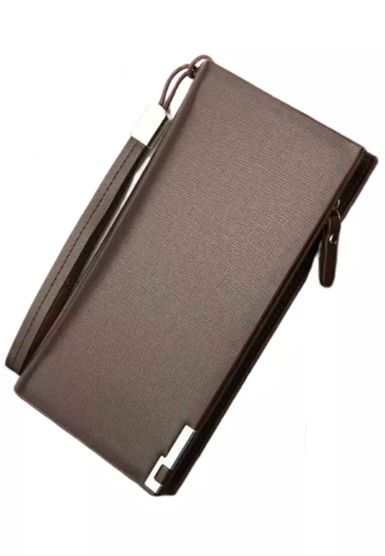 Ardolph Casual Wallet Dompet Pria Many Slot Material Leather Kulit ORIGINAL - Coffee