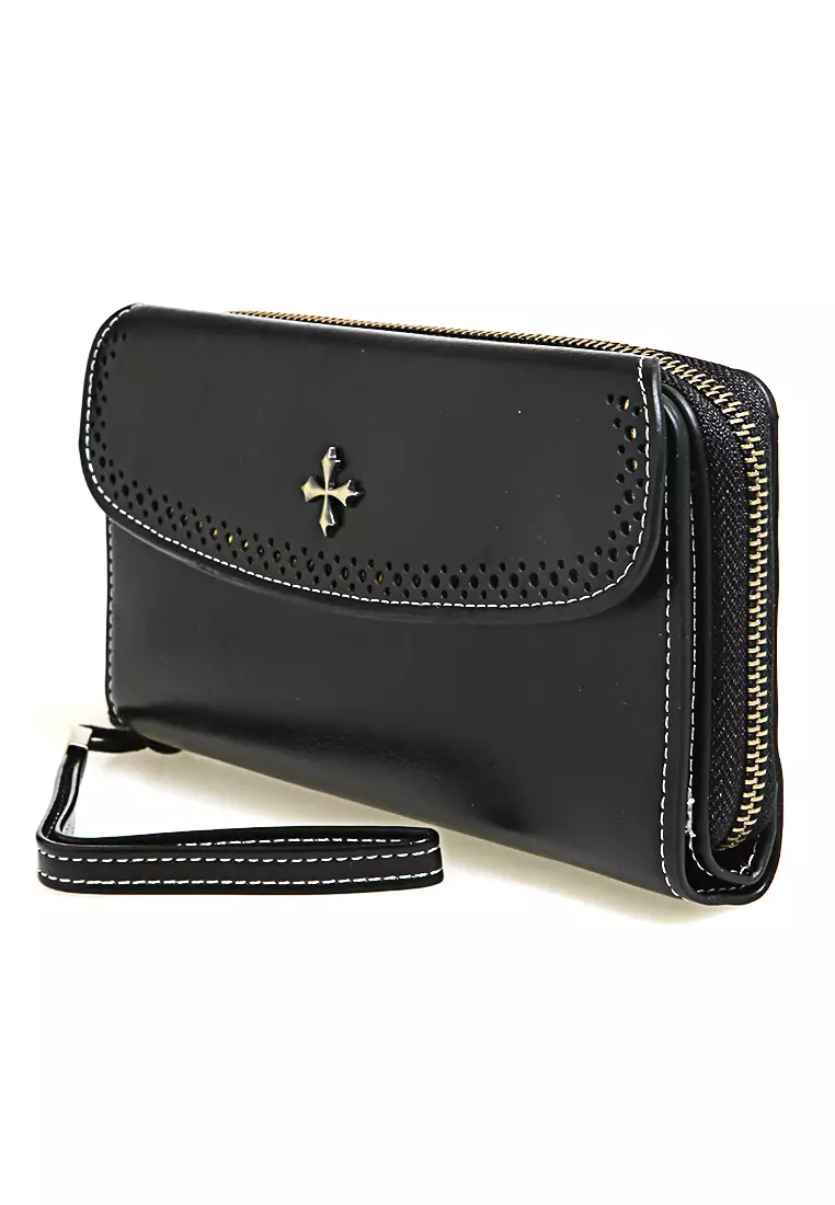 Dompet Pria Wanita Model Panjang Long Wallet Many Slot Material Leather ORIGINAL