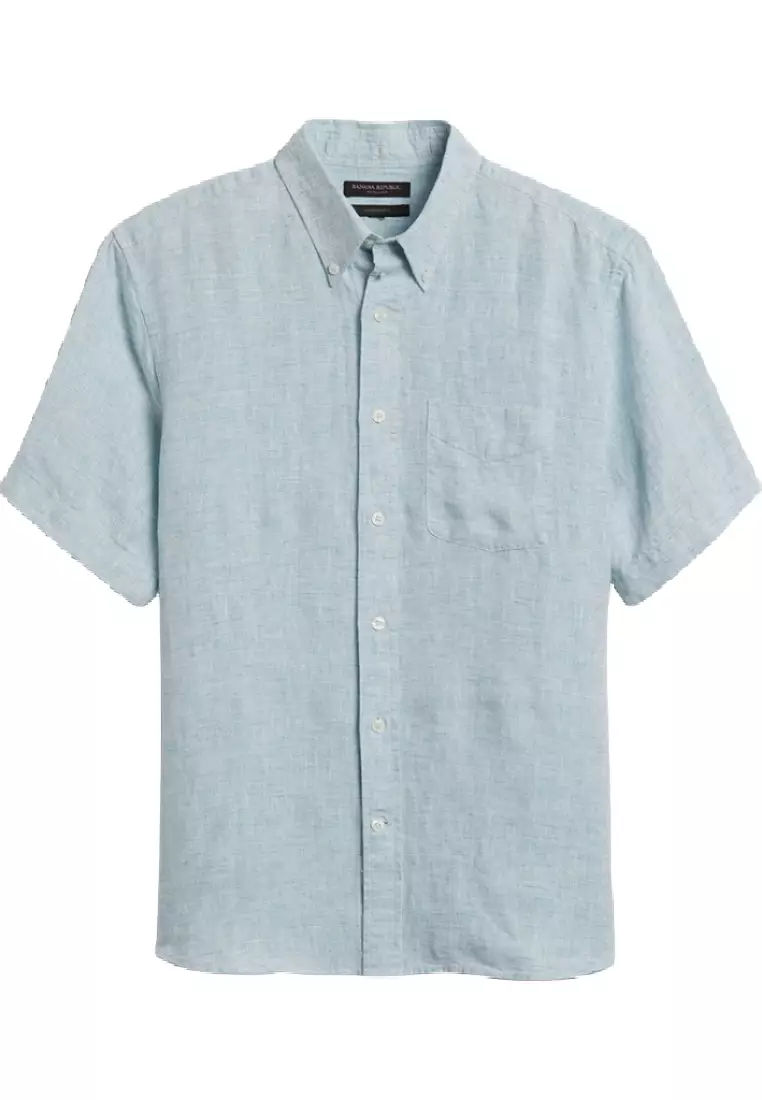 Banana republic men's untucked shirts cheap