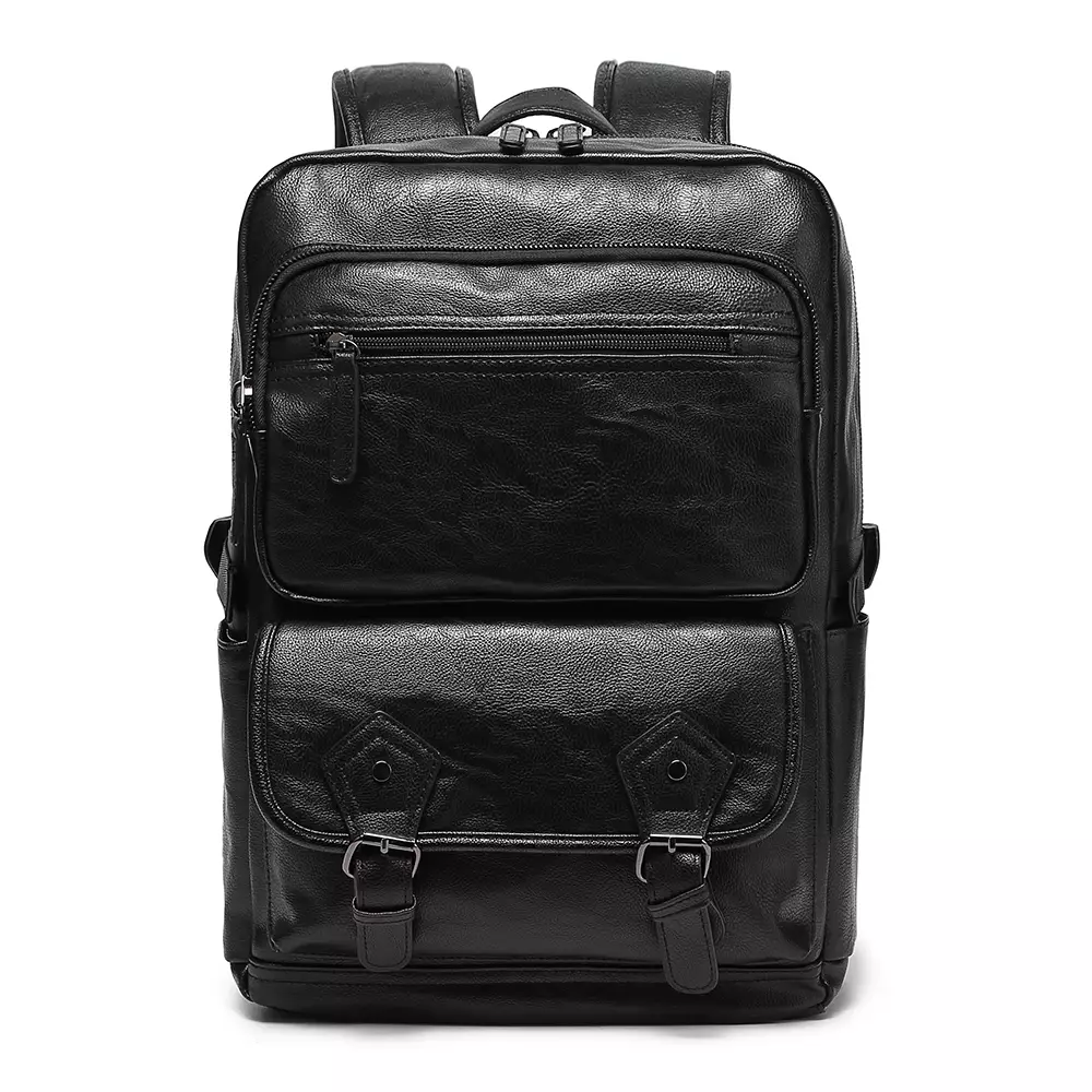 Luminox Tas Ransel Kasual Kulit PVC Sintetis IEG - Tas Ransel Pria Wanita Unisex - Backpack Daypack