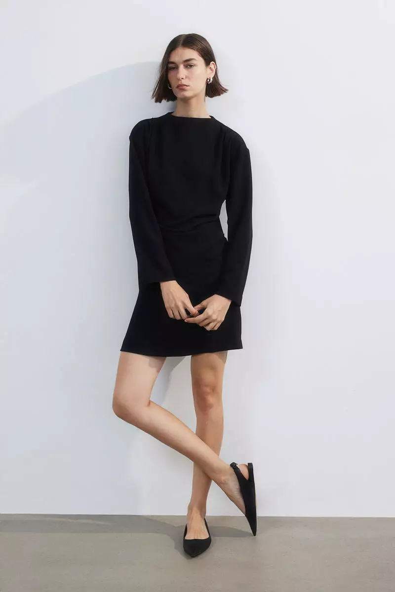 Buy H&M Draped dress Online | ZALORA Malaysia