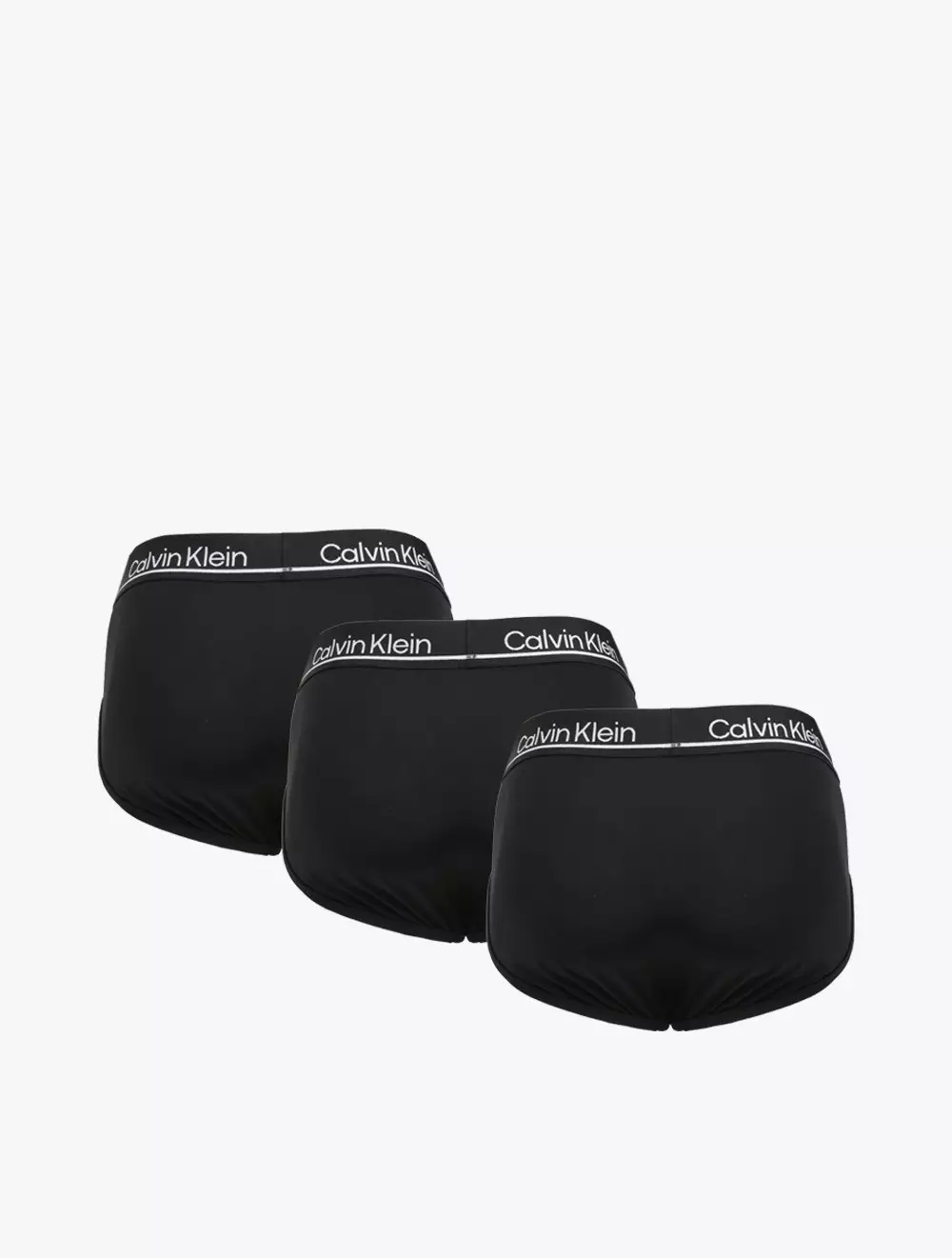 Calvin Klein Underwear - Micro Plus Hip Brief 3Pk - Black - black