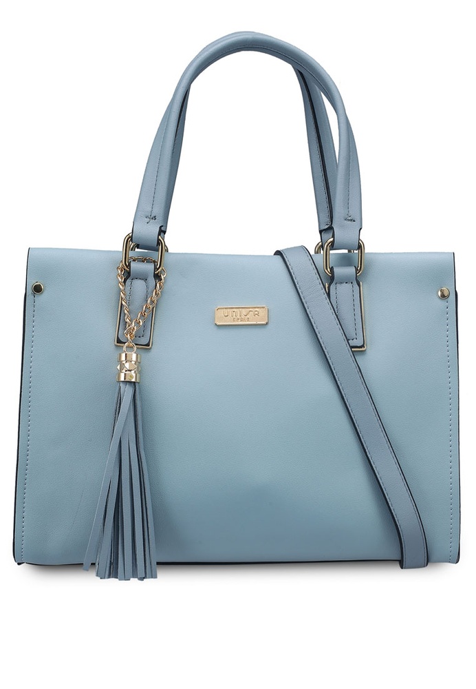 Buy Unisa Faux Leather Colour Block Top Handle Bag 2021 Online ZALORA