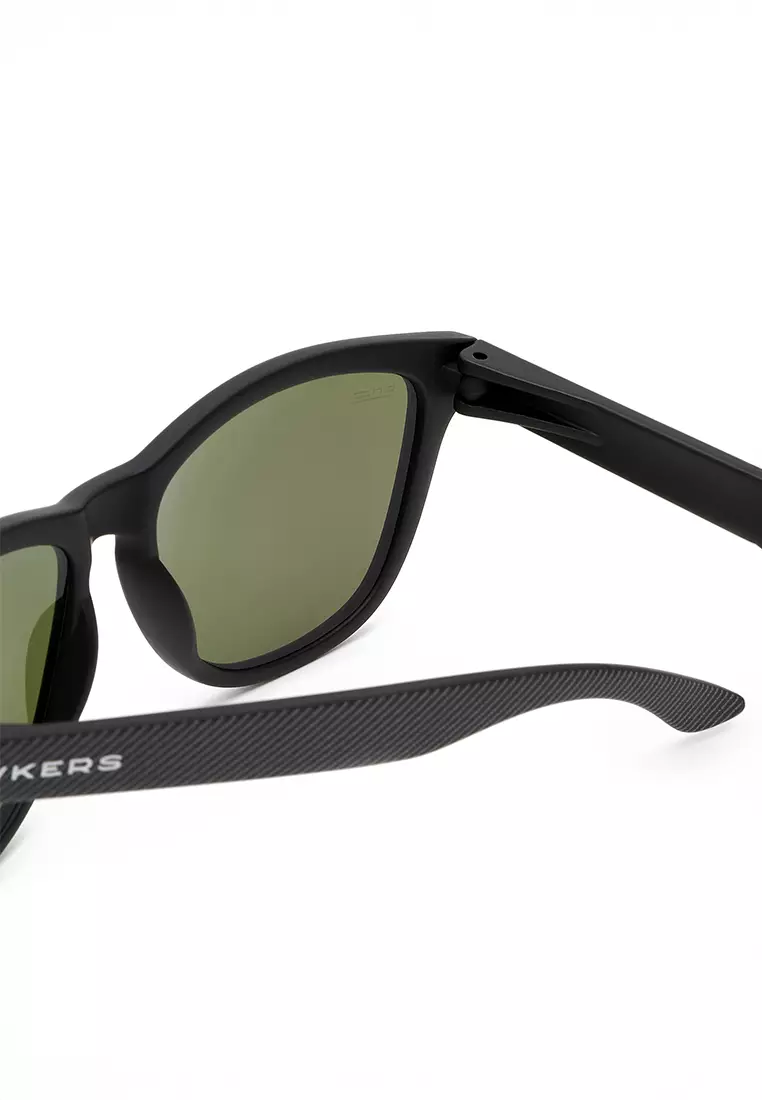 One Carbono - Polarized Black Emerald Sunglasses for Men and Women, Unisex. Official Product designed in Spain