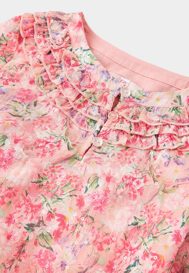 Valencia Printed Blouse