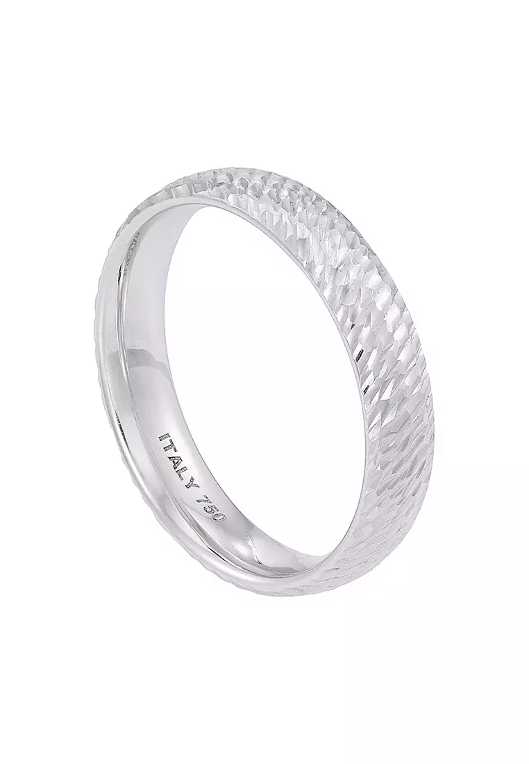 HABIB 750/18K White Gold Ring GRT812-3K