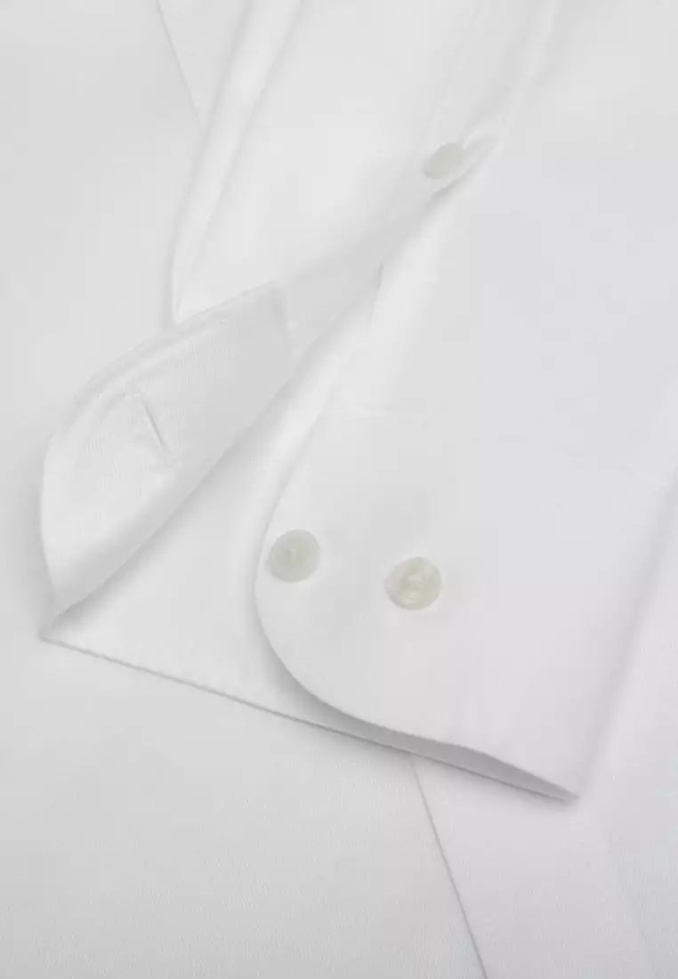 Non-Iron Fine Cotton Smart Fit Twill Shirt