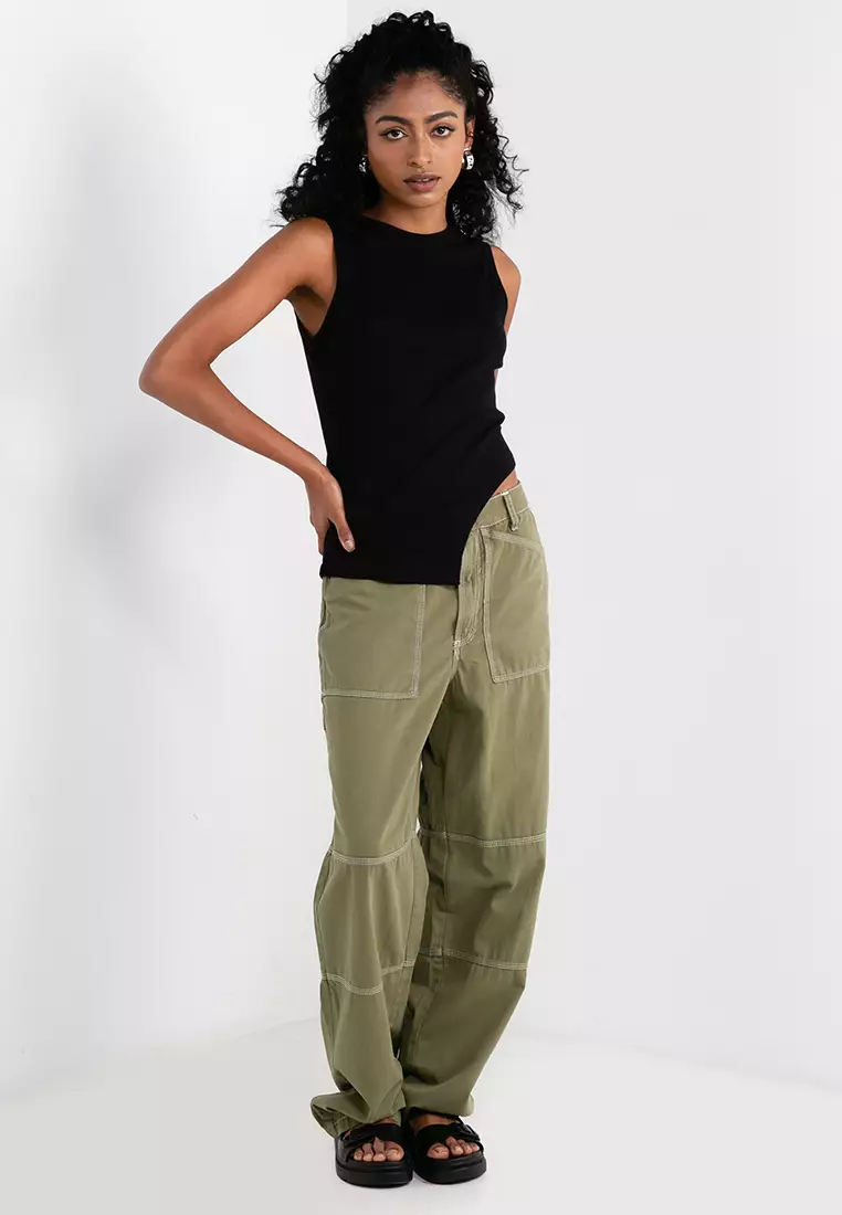 Buy TOPSHOP Workwear Straight Leg Trousers 2024 Online ZALORA