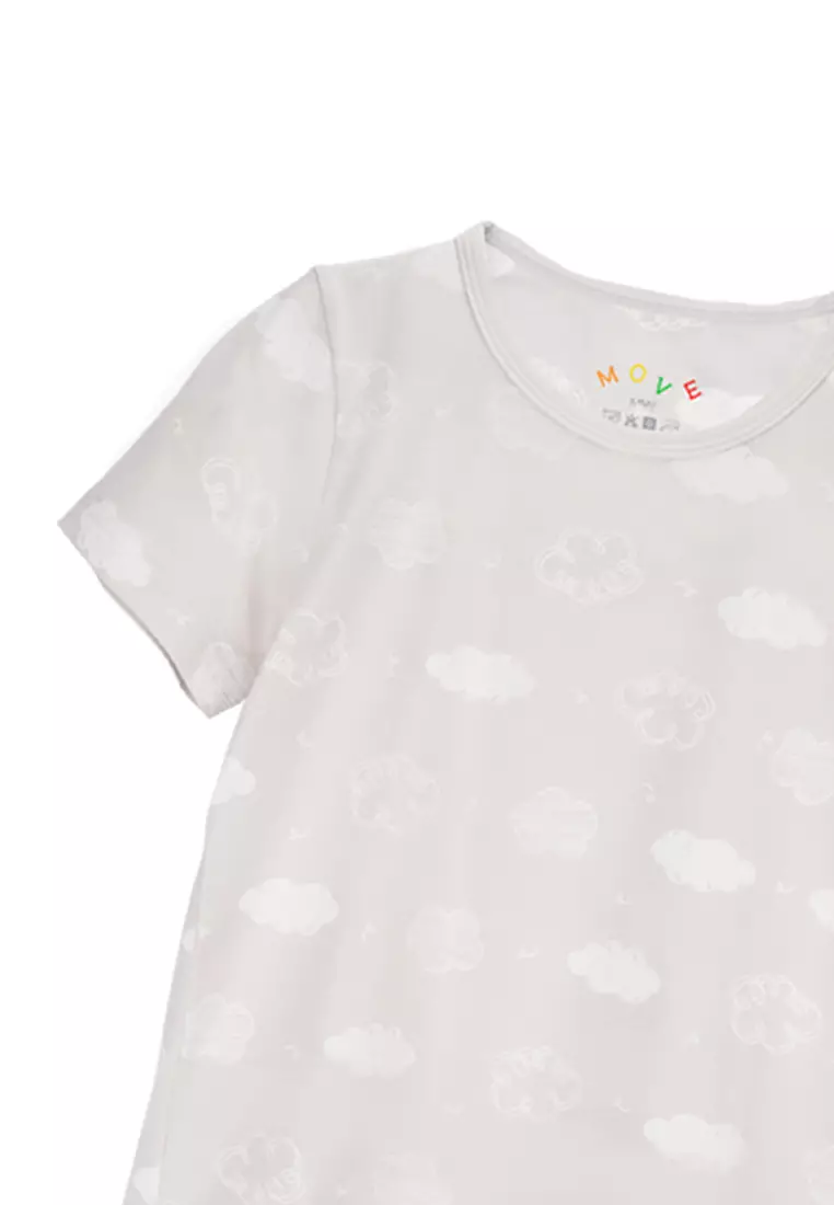 Move Clouds Shirt Dress