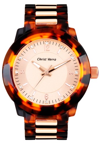 Christ Verra Fashion Women's Watch CV 2076L-75 ROS/RG Rose Gold Stainless Steel