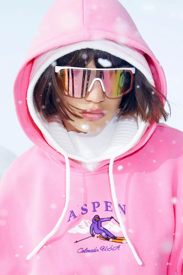 Jual H&M Oversized printed hoodie Original 2024 ZALORA Indonesia