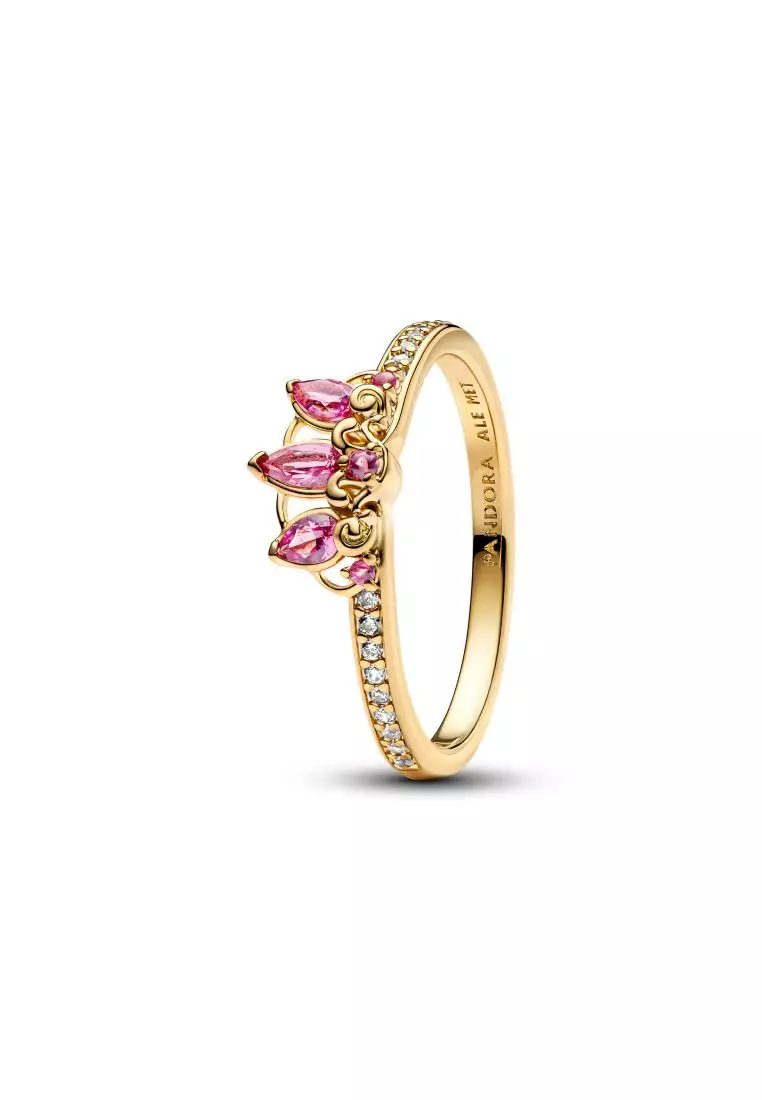 Buy Pandora Disney Princess Rapunzel Tiara Ring 2026 Online | ZALORA ...