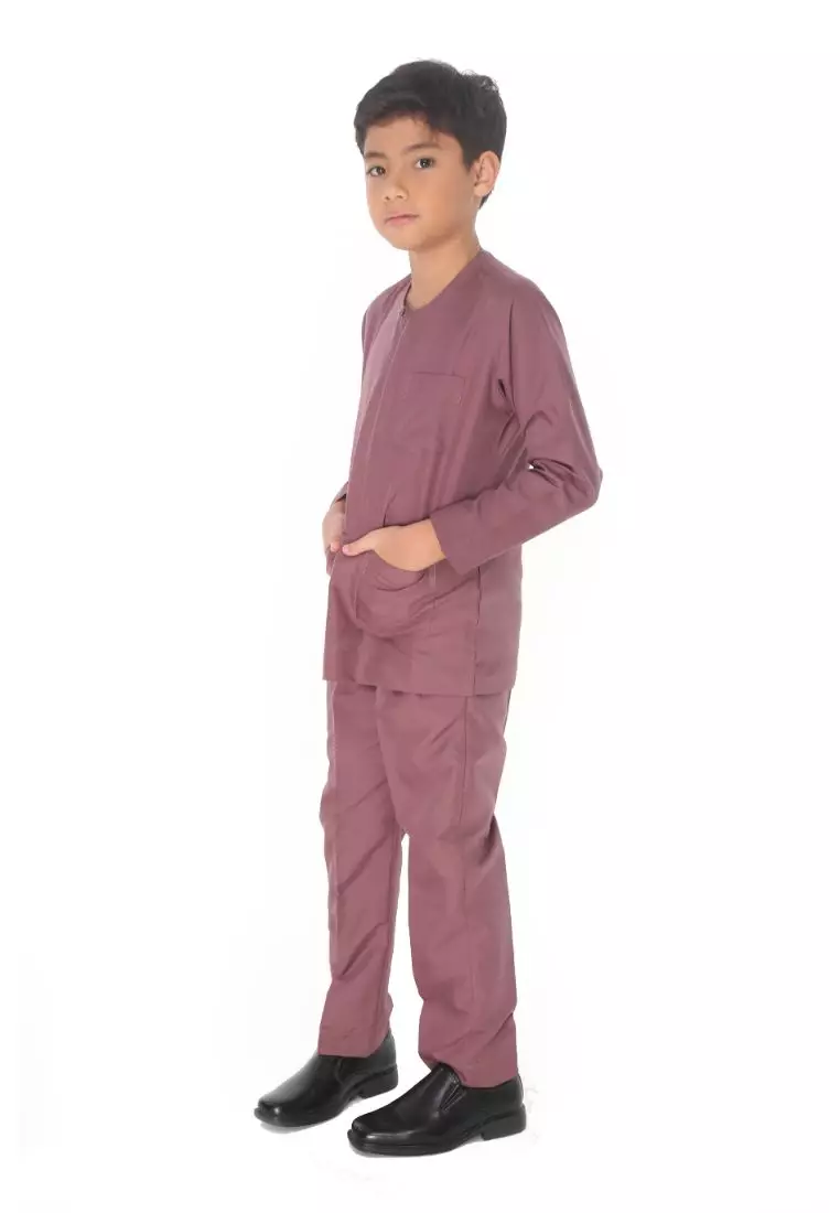 Baju Melayu Moden Teluk Belanga For Kids