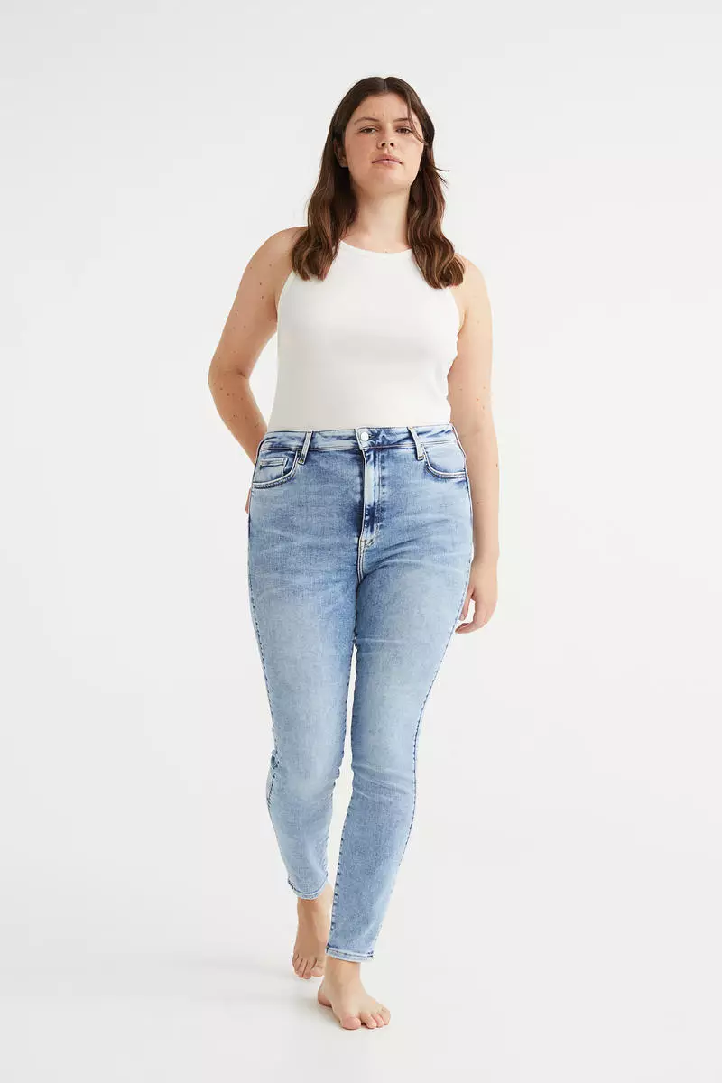Buy H&M True To You Skinny Ultra High Ankle Jeans Online