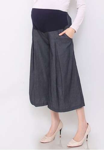 Jual Eve Maternity Misya Celana Hamil Kulot 7 8 Original Zalora Indonesia
