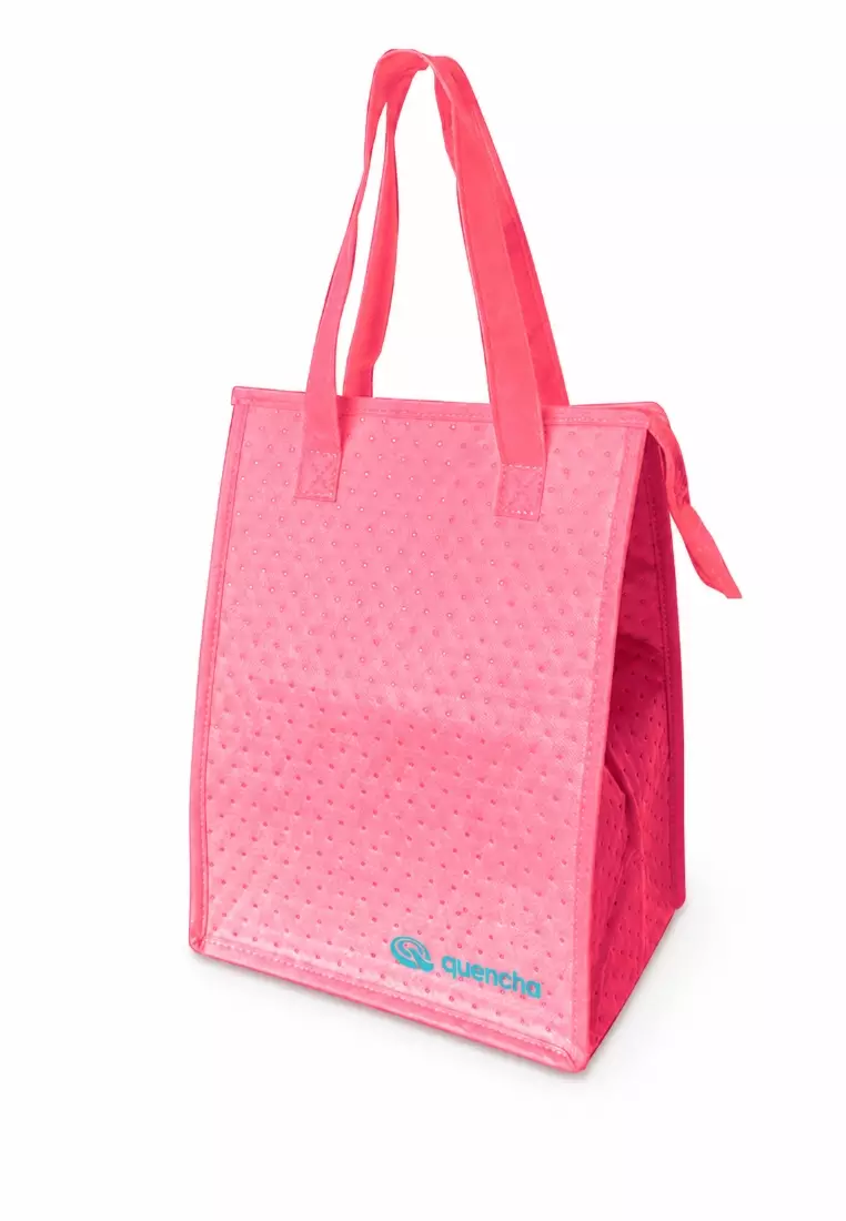 Heavy-Duty Waterproof EVA Rubber Tote Bag Utility Grocery Bag Washable Beach Bag - Coral Oasis