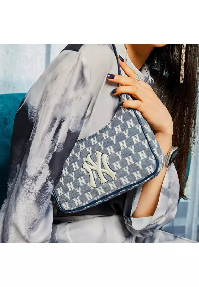 Monogram Jacquard Shoulder Bag NEW YORK YANKEES