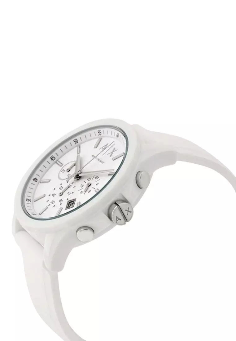 Men's Watch in White AX1325