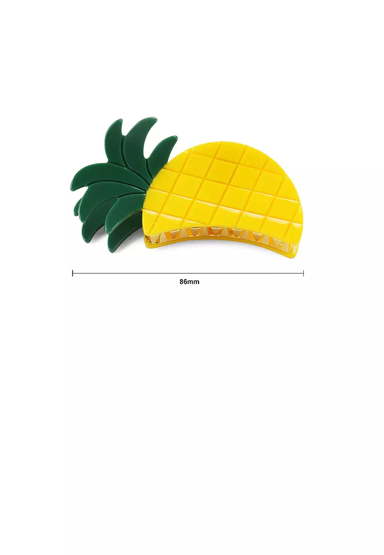 Buy Glamorousky Cute and Sweet Pineapple Hair Claw 2024 Online ZALORA Singapore