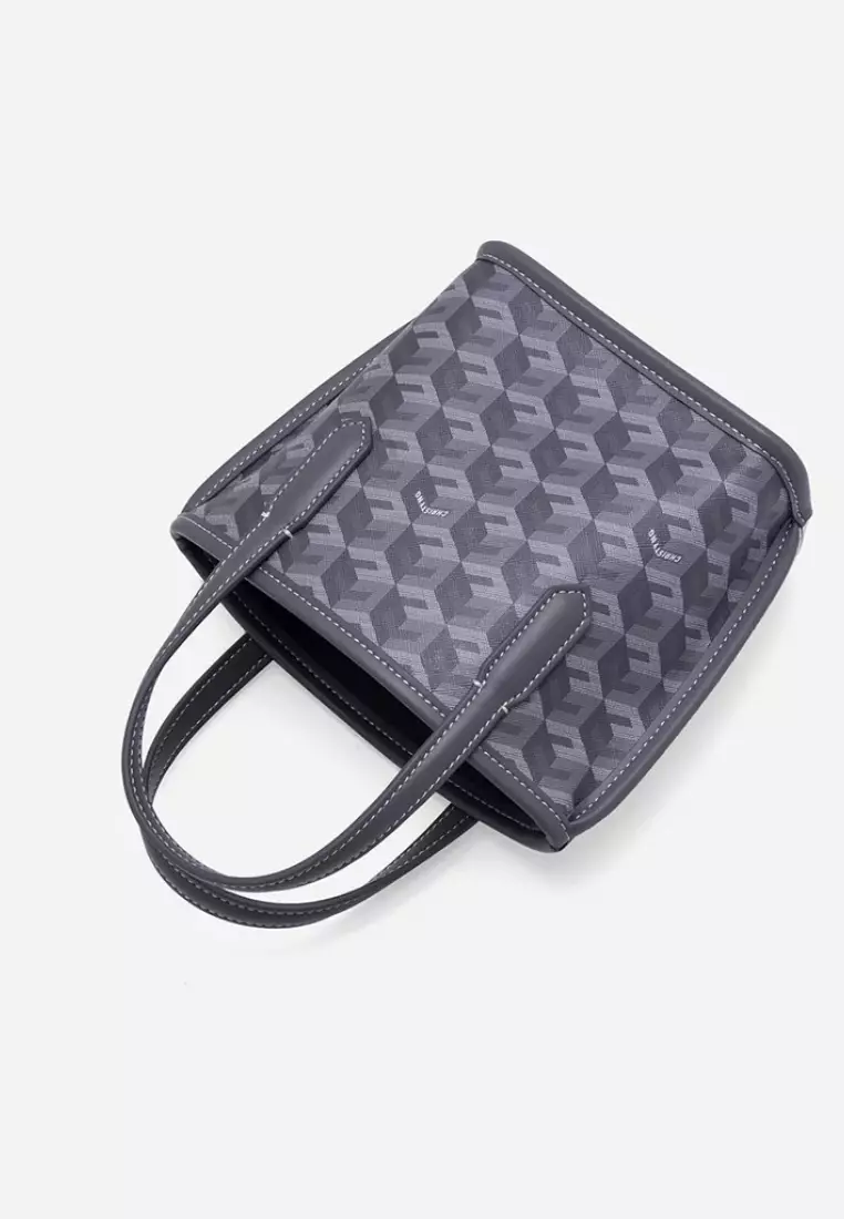 Russo Micro Tote Bag Grey