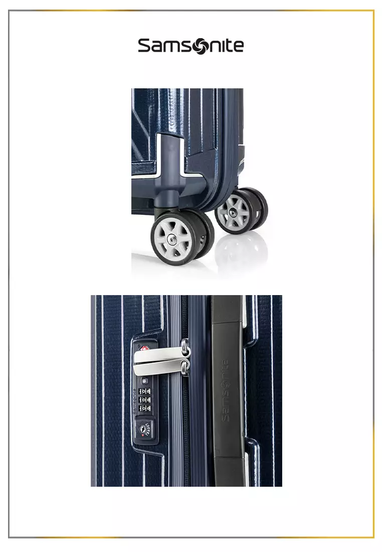 Samsonite Koper Hardcase Lite-Box Spinner Medium 25 Inch - Deep Blue