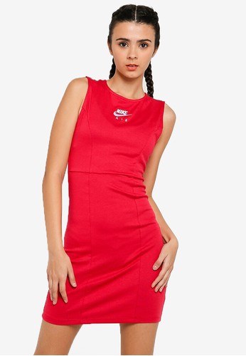 Nike red Air Mini Dress 21450AA1C2F211GS_1