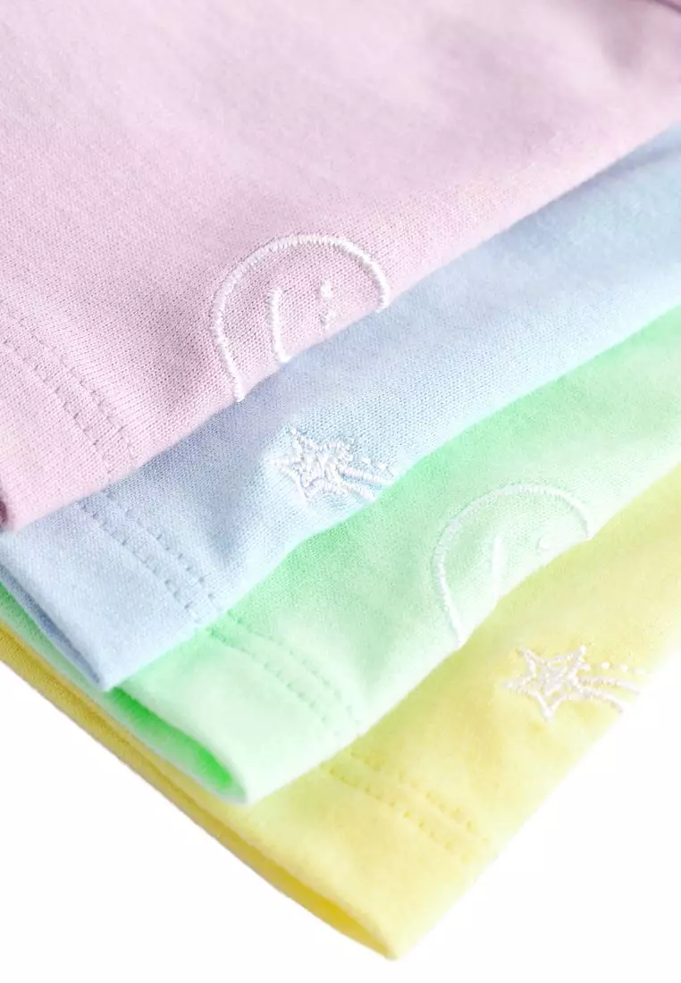 7 Pack Solid/Stripe T-Shirts