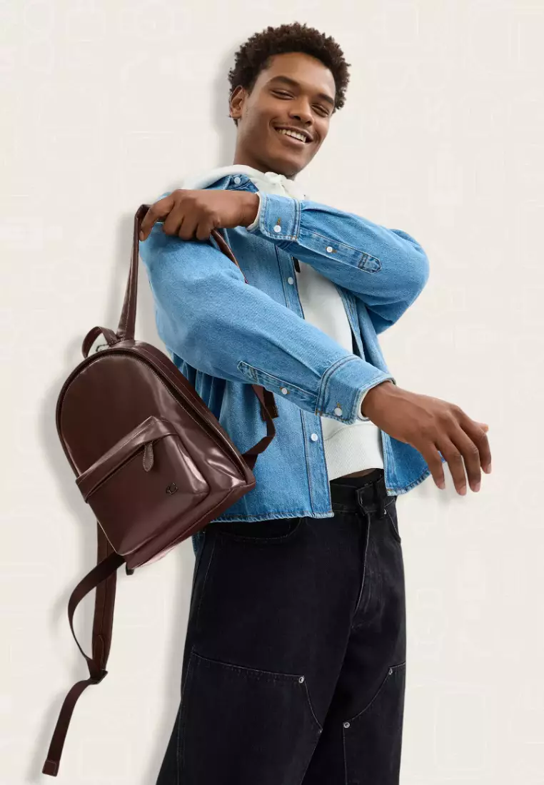 Coach Hall Backpack 22 Maple