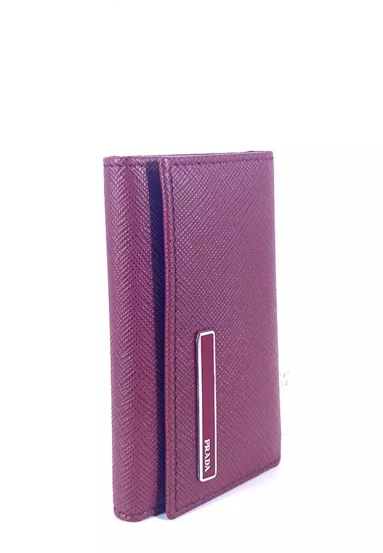 キーホルダー・キーリング PRADA PORTACHIAVI GANCI 1PG222 UZ0 PRADA プラダ キーケース 2PG222 QHH メンズ 6連 サフィアーノ
