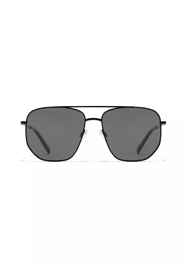HAWKERS POLARIZED Black Dark CAD Sunglasses for Men and Women, Unisex. UV400 Protection. Official Product designed in Spain
