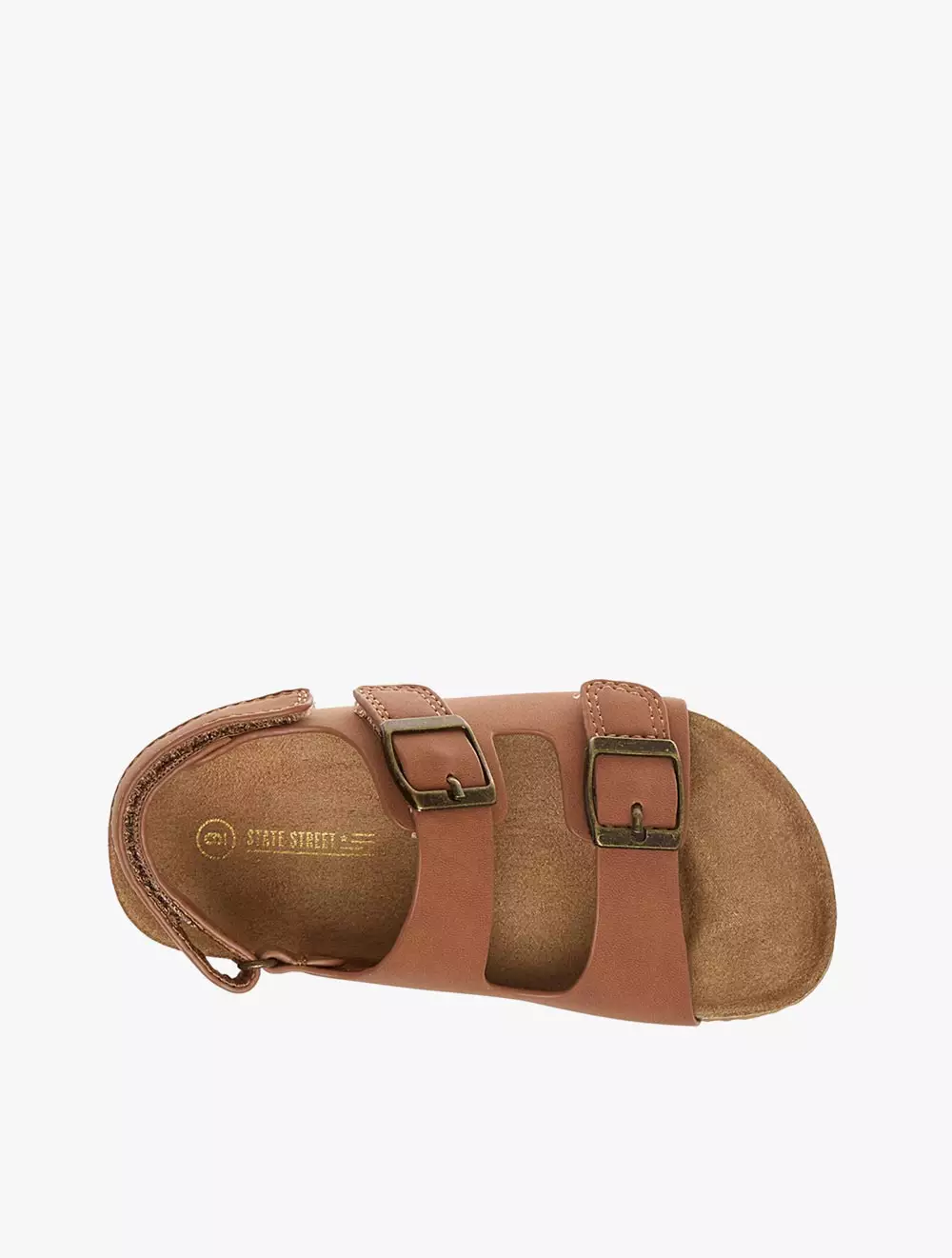 Payless State Street Childrens Youth Fil Sandals - Cognac_06