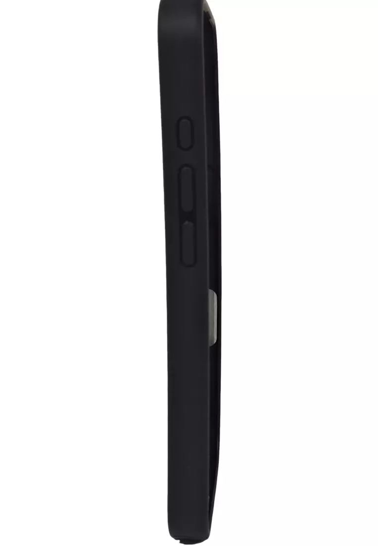 iPhone Leather Case -iPhone 16 PLUS-BLACK