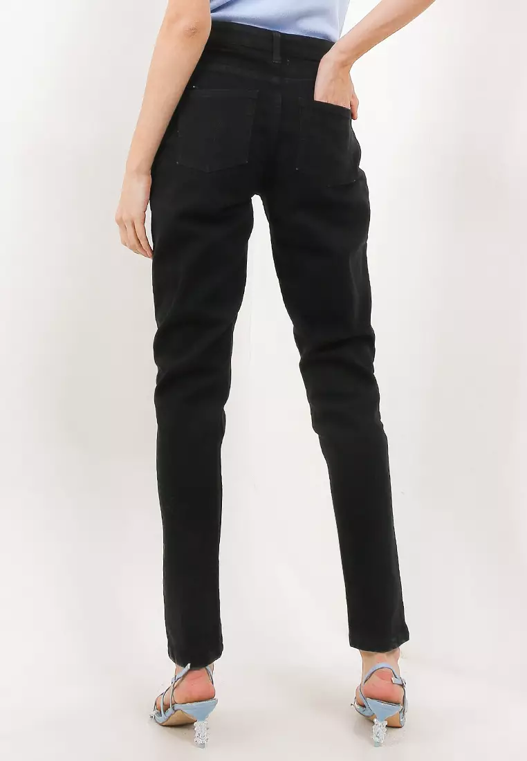 Elaina Slim Fit Denim Pants