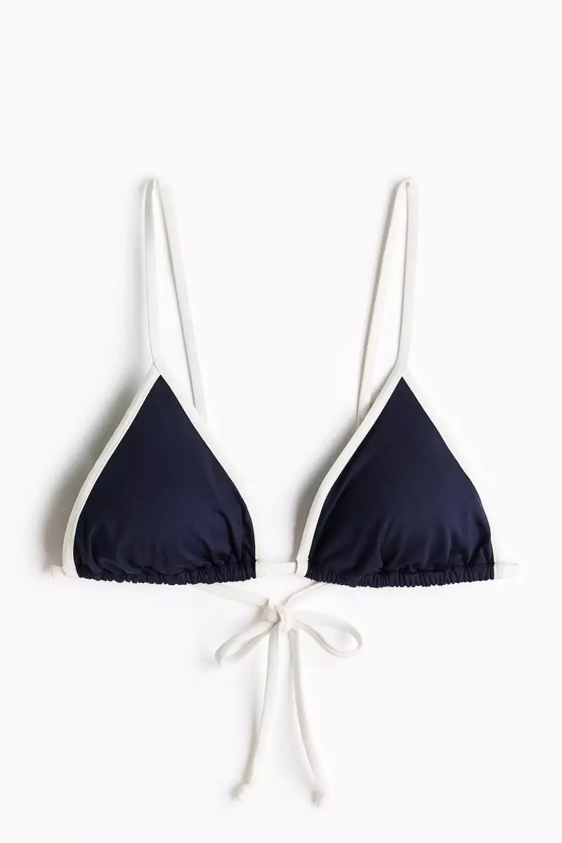 Padded triangle bikini top