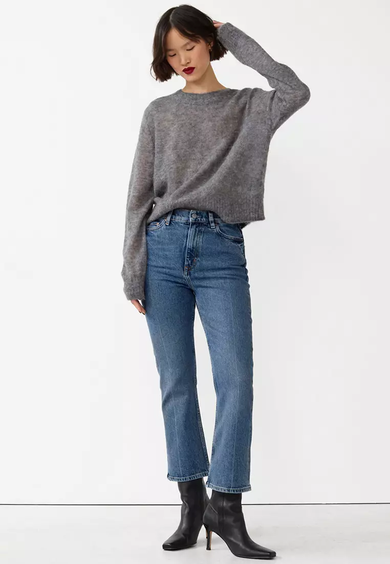 Mood Cut Cropped Jeans