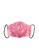 Poly-Club black and pink Poly-Club 3-in-1 Set Fashion Printed Bag + Makeup Pouch + Fabric Mask XI8039 Black/Pink B7862AC2589754GS_4