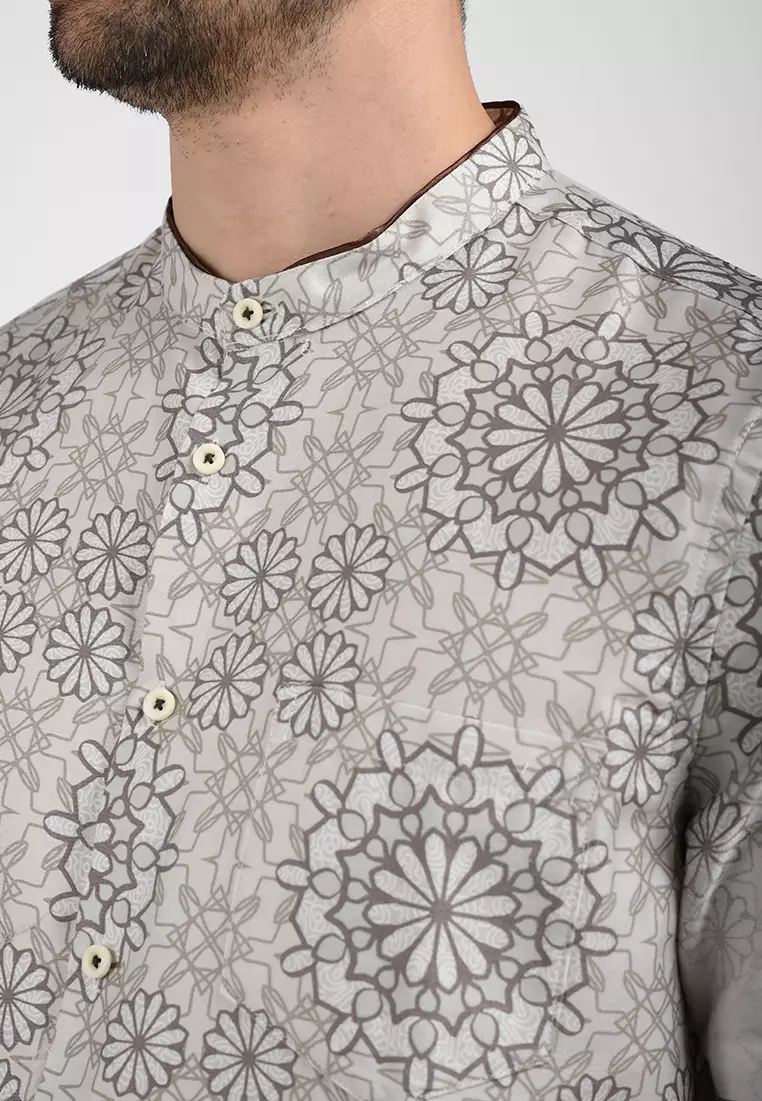 MOC Kemeja Shanghai Lengan Pendek Pria RAMLY-KHAKI