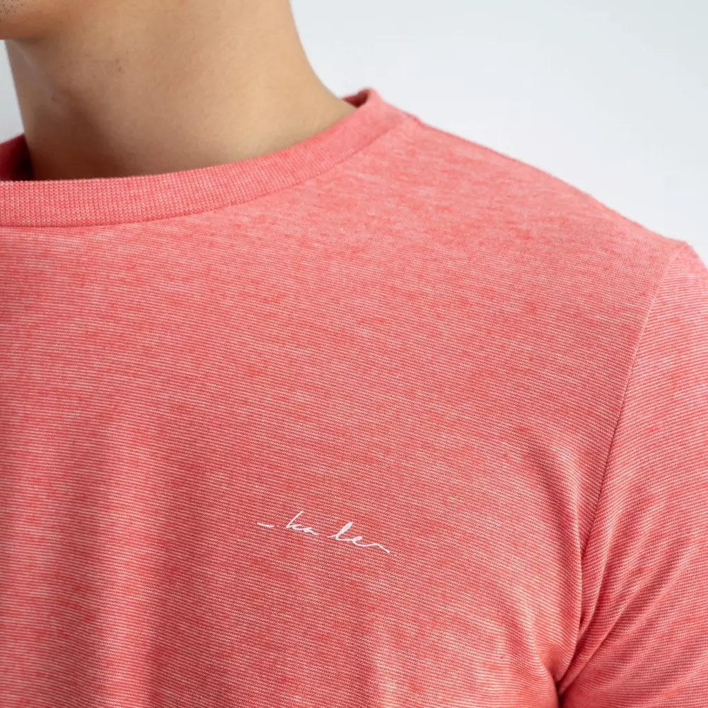 Kale Arthur Orange / T-Shirt Polos Pria Lengan Pendek / Unisex Casual