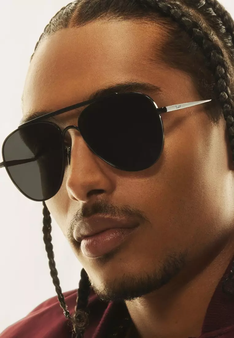 Free Fall Sunglasses - Black/Smoke Polarized