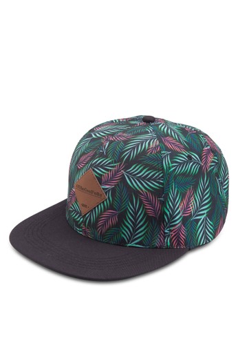 Men's All The Cool Folks Snapback Hat With Leaves Print, 韓系時尚, esprit童裝門市梳妝