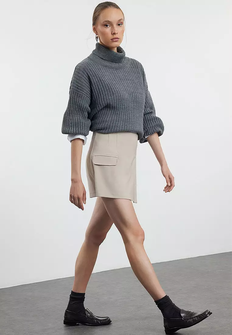 Double Breasted Skort