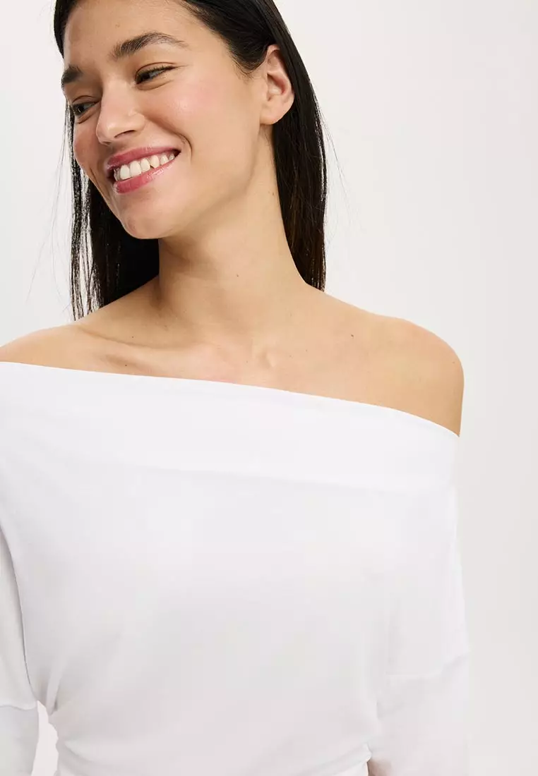 Peyton Off Shoulder Long Sleeve