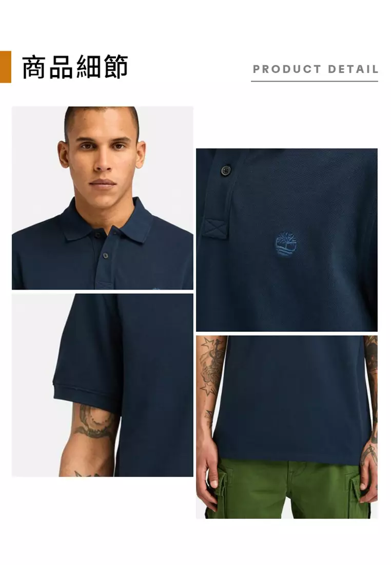 男款休閒短袖POLO衫