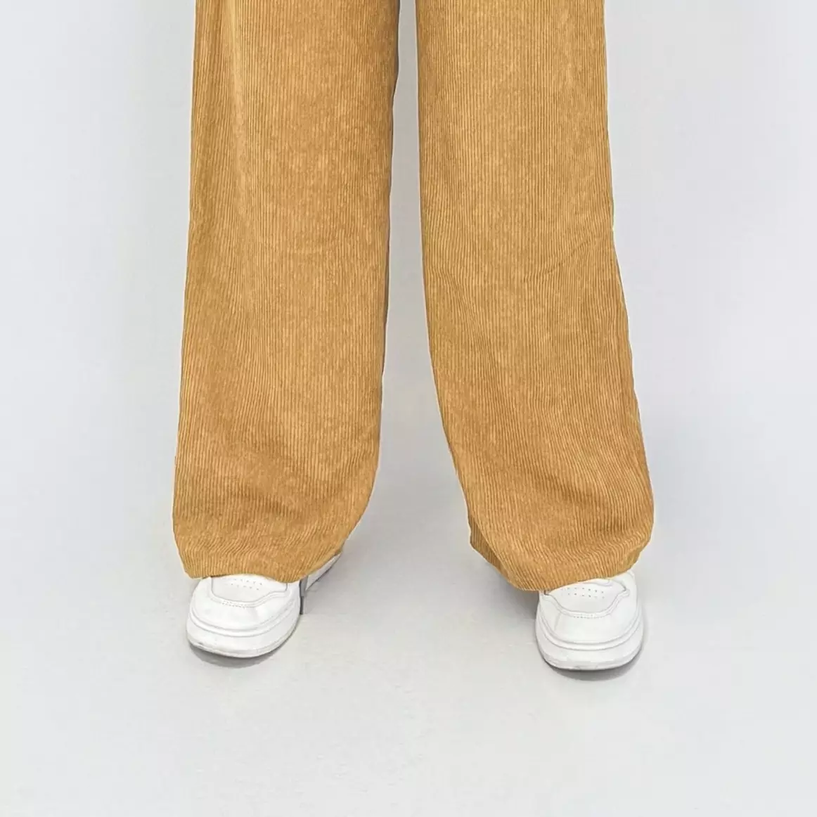 Raka Suede Corduroy Pants Coklat