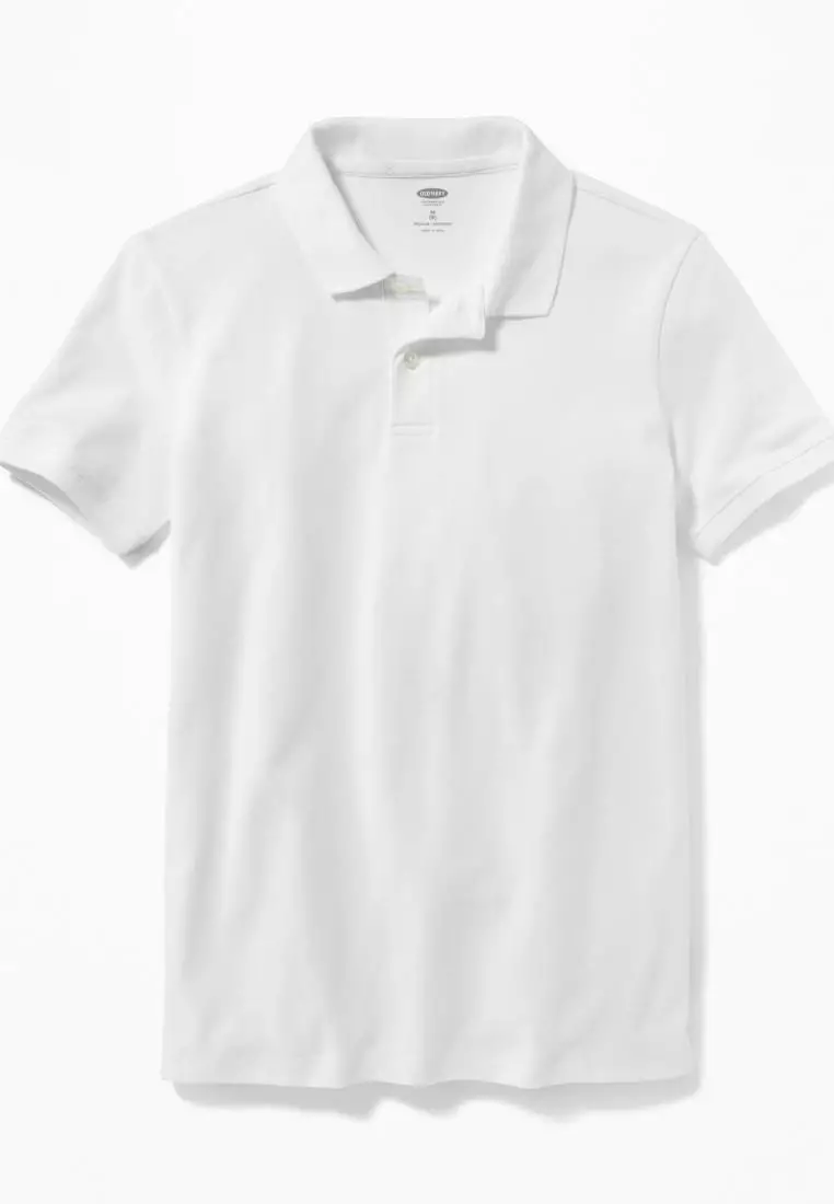 Uniform Built-In Flex Pique Polo for Boys