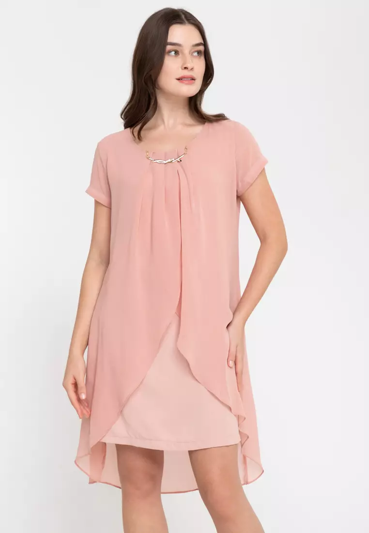 Overlay shift cheap dress