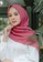 Lozy Hijab pink Haraa Voal Rapture Rose 164E9AAAB2C62DGS_2