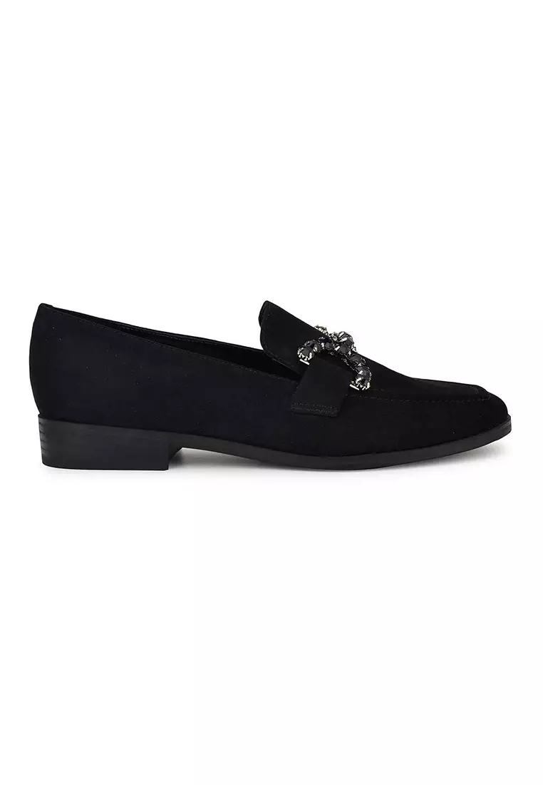 Discount on Nine West  shoes - SKU: Lilpa2 Embellished Loafer Black